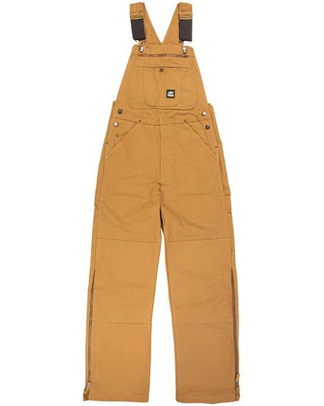 Berne Apparel Men's Slab Unlined Duck Bib Overall