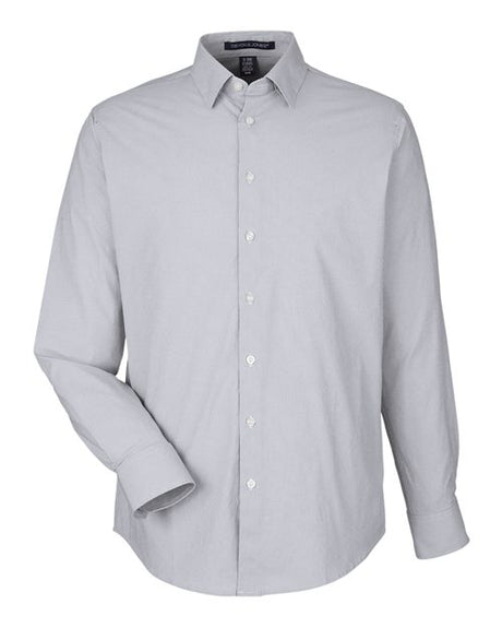 Devon & Jones Men's CrownLux Performance Microstripe Dress Shirt