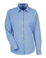 Women's CrownLux Performance Gingham Dress Shirt