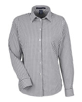 Women's CrownLux Performance Gingham Dress Shirt