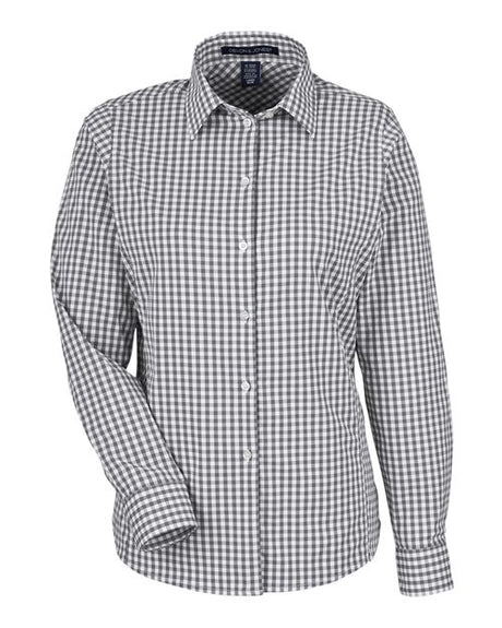 Women's CrownLux Performance Gingham Dress Shirt