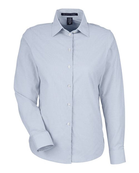 Women's CrownLux Performance Microstripe Dress Shirt