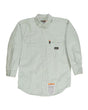 Berne Apparel Men's Flame-Resistant Down Plaid Work Shirt