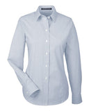Devon & Jones Women's Crown Collection Striped Woven Dress Shirt