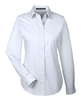 Devon & Jones Women's Crown Collection Striped Woven Dress Shirt