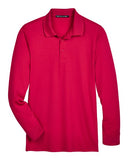 Devon & Jones Men's Tall CrownLux Performance Plaited Long Sleeve Polo