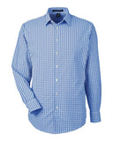 Devon & Jones Men's CrownLux Performance Gingham Dress Shirt