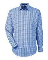 Devon & Jones Men's CrownLux Performance Gingham Dress Shirt
