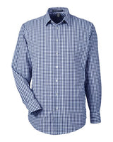 Devon & Jones Men's CrownLux Performance Gingham Dress Shirt