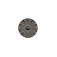 Italian Gunmetal Chrome Plated Floral Nylon Button - 20L/12.5mm