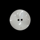 Italian Ivory Textured Wave Button - 36L/23mm