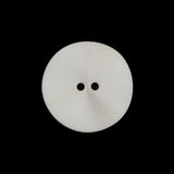 Italian Ivory Textured Wave Button - 36L/23mm
