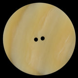 Italian Beige Striated 2-Hole Plastic Button - 64L/40.5mm
