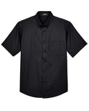 CORE365 Men's Tall Optimum Short Sleeve Twill Dress Shirt