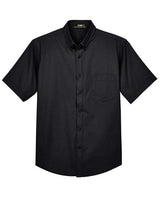 CORE365 Men's Tall Optimum Short Sleeve Twill Dress Shirt