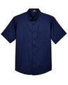 CORE365 Men's Tall Optimum Short Sleeve Twill Dress Shirt