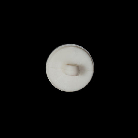 Italian Beige Textural Shank Back Button - 20L/12.5mm