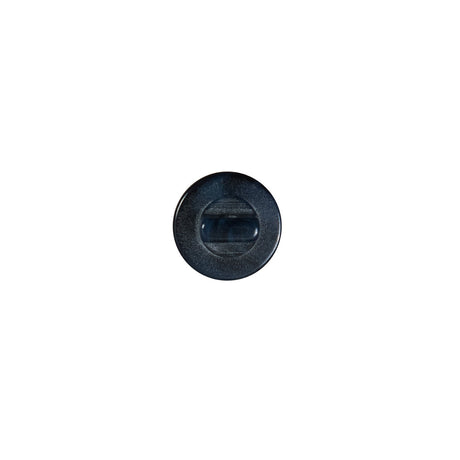 Italian Navy Glossy Shank Back Button - 14L/9mm