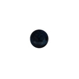 Italian Navy Glossy Shank Back Button - 14L/9mm
