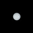 Italian White Shank Glossy Back Button - 14L/9mm
