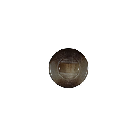 Italian Light Brown Glossy Shank Back Button - 18L/11.5mm