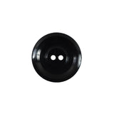 Italian Black and Gray Geometric 2-Hole Button - 32L/20mm