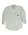 Men's Tall Flame-Resistant Plaid Work Shirt