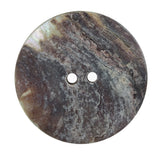 Italian Orange 2-Hole Shell Button - 54L/34mm