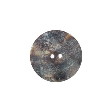 Italian Red 2-Hole Shell Button - 32L/20mm