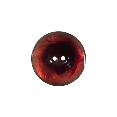 Italian Red 2-Hole Shell Button - 32L/20mm
