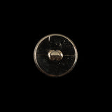 Italian Gold Chrome Plated Plastic Button - 24L/15mm