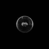 Italian Silver Chrome Plated Plastic Button - 20L/12.5mm