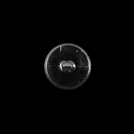 Italian Silver Chrome Plated Plastic Button - 20L/12.5mm