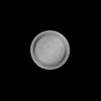 Italian Silver Chrome Plated Plastic Button - 24L/15mm
