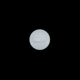 Italian White Matte Shank Back Button - 16L/10mm
