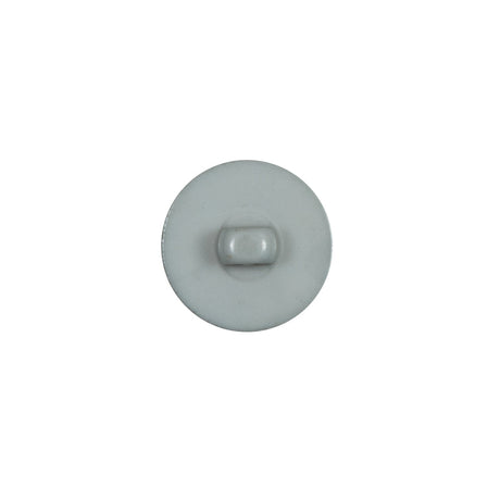 Italian Gray Plastic Shank Back Button - 20L/12.5mm