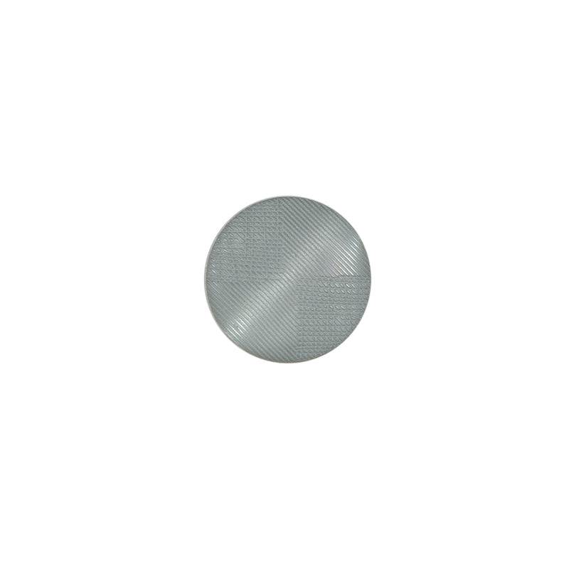 Italian Gray Shank Back Plastic Button - 18L/11.5mm
