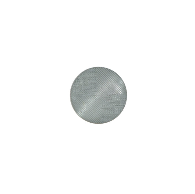 Italian Gray Shank Back Plastic Button - 18L/11.5mm