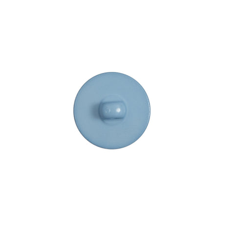 Italian Blue Plastic Shank Back Button - 20L/12.5mm