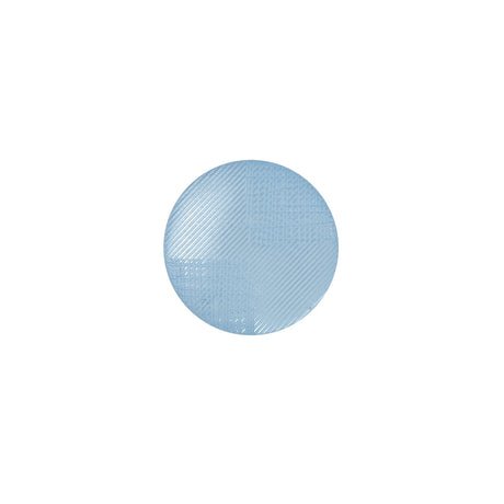 Italian Blue Plastic Shank Back Button - 20L/12.5mm