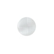 Italian White Plastic Shank Back Button - 20L/12.5mm