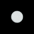 Italian White Floral Nylon Sprayed Button - 20L/12.5mm