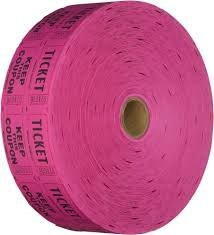 Magneta Coupon Double Roll Tickets Bulk 12000 Pc.