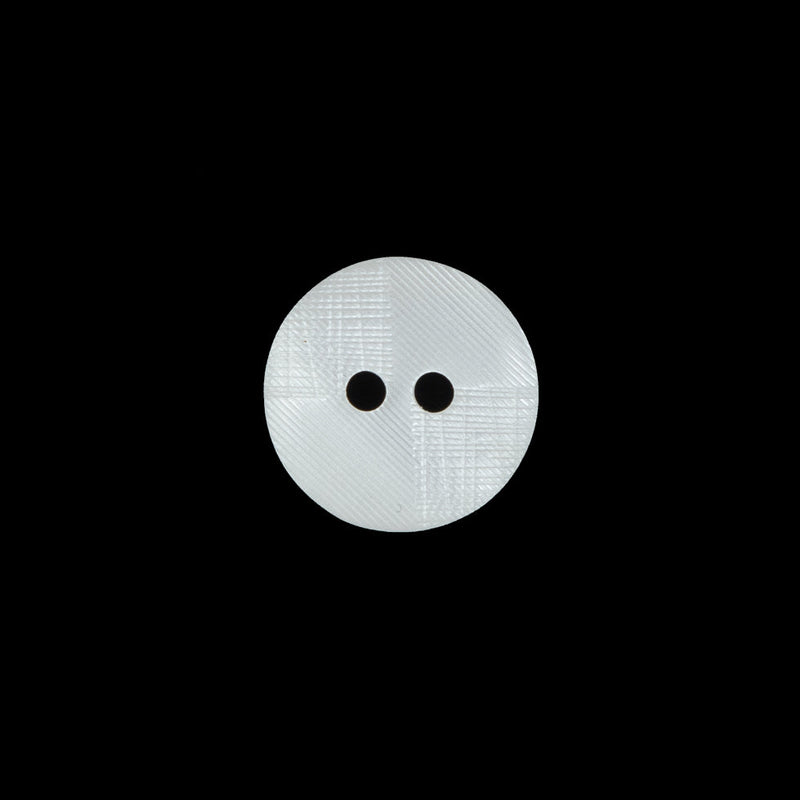 Italian Ivory 2-Hole Button - 20L/12.5mm