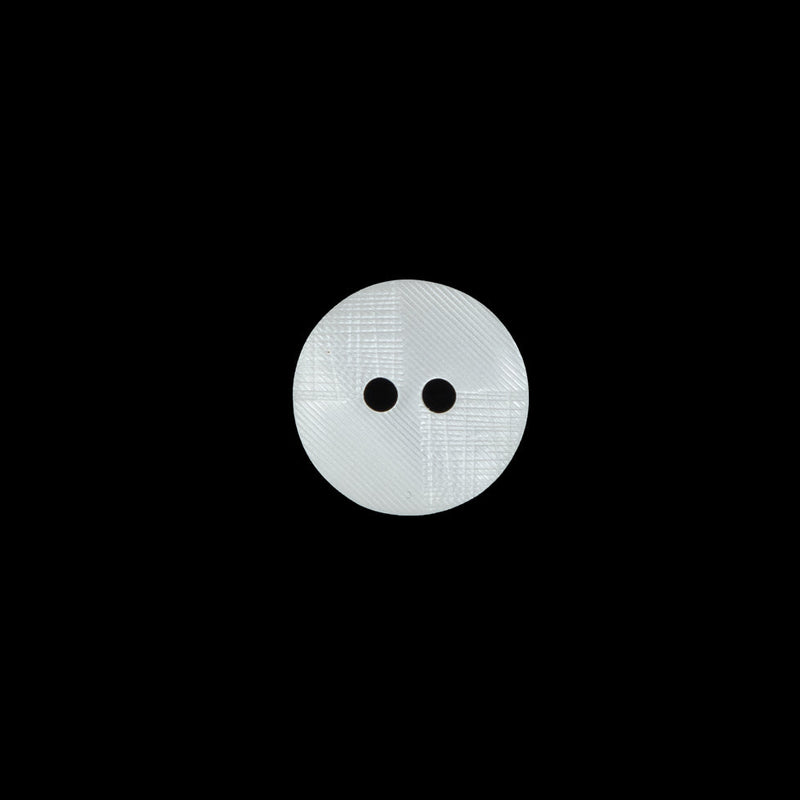 Italian Ivory 2-Hole Button - 18L/11.5mm