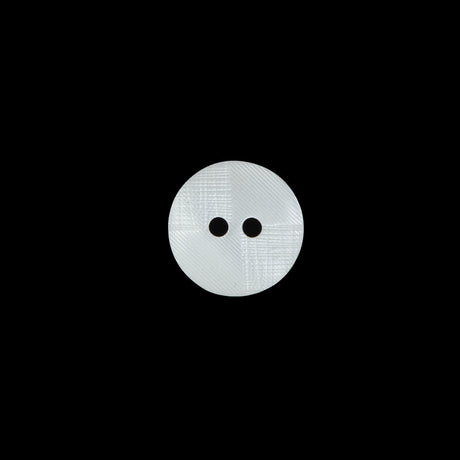 Italian Ivory 2-Hole Button - 18L/11.5mm