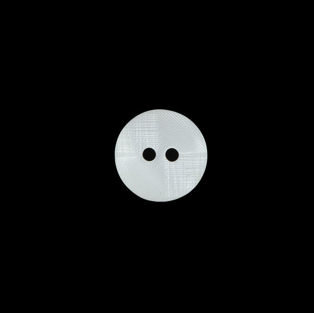 Italian Ivory 2-Hole Button - 18L/11.5mm