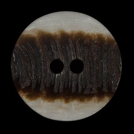 Italian Iridescent 2-Hole Plastic Button - 54L/34mm