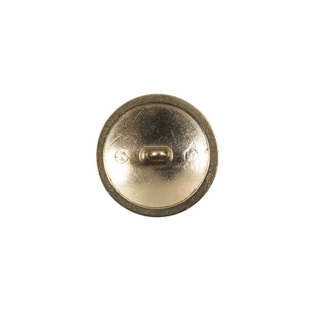 Italian Gold Metal Emblem Button - 24L/15mm