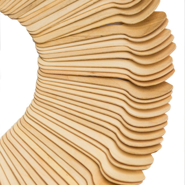 Wooden Culinary Spoon 5-1/2 Inch - Pack of 100